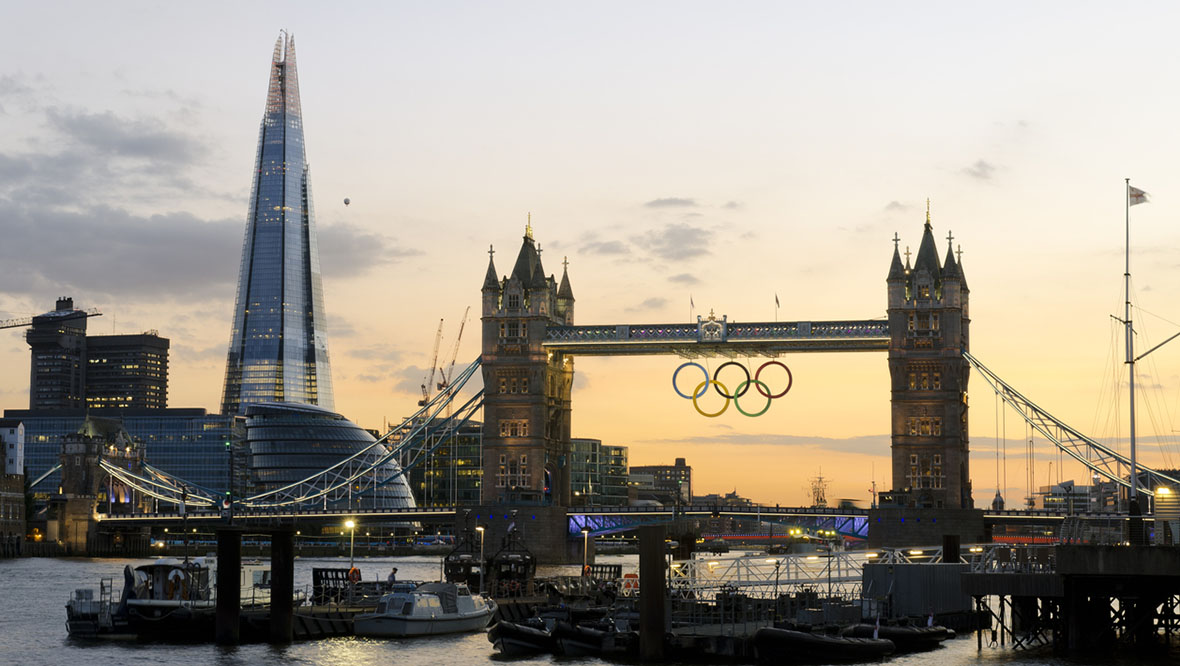 The Olympic Games took place in London in the summer of 2012.