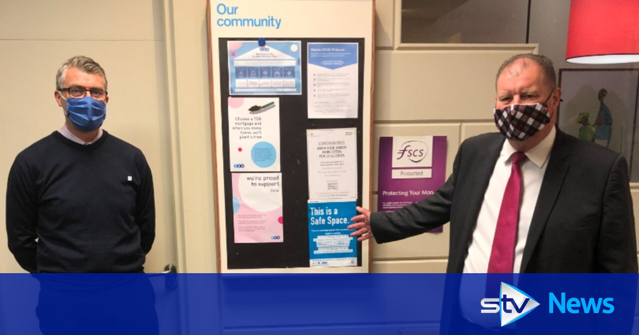 TSB branch offers safe space for domestic abuse victims | STV News