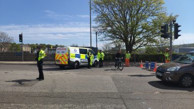 Emergency services called to scene of motorbike crash