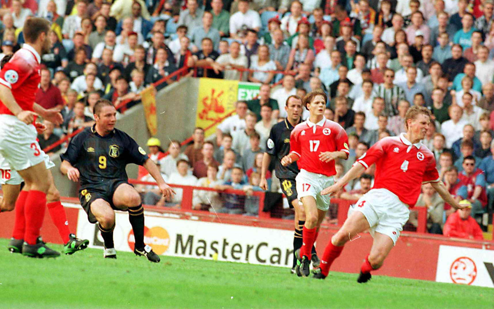 Ally McCoist scored Scotland's last goal at the Euros in 1996.