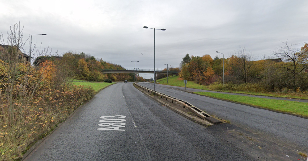 Man and woman in hospital after crash closes major road