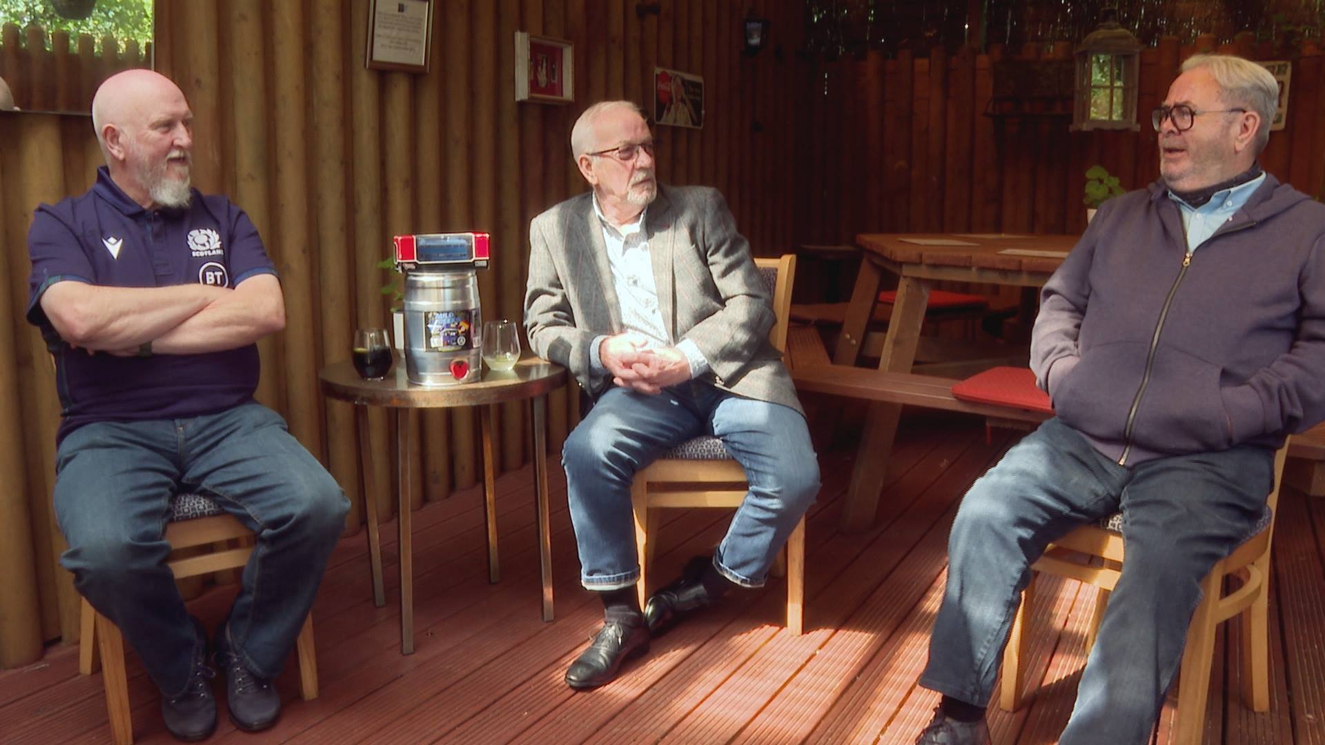 Some of the 'boys from Maybole' have reunited nearly 40 years on.