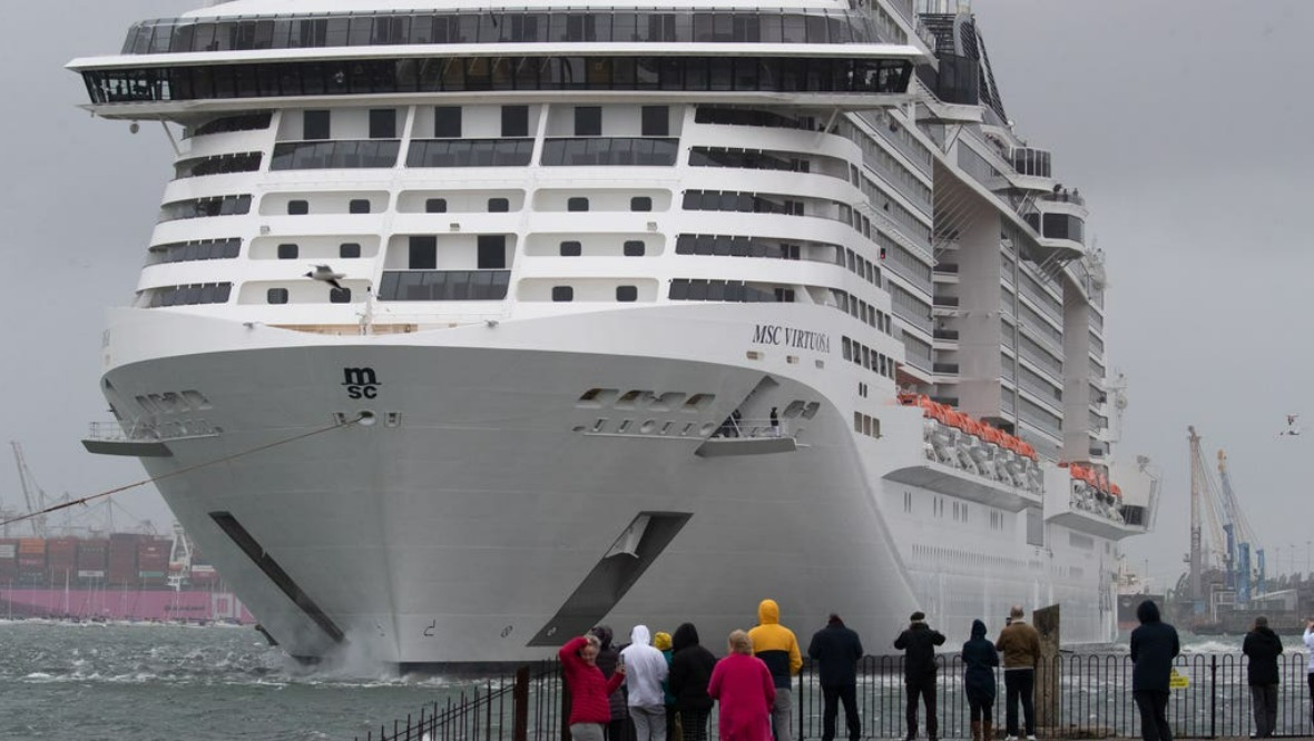 Cruise passengers ‘barred from disembarking in Scotland’