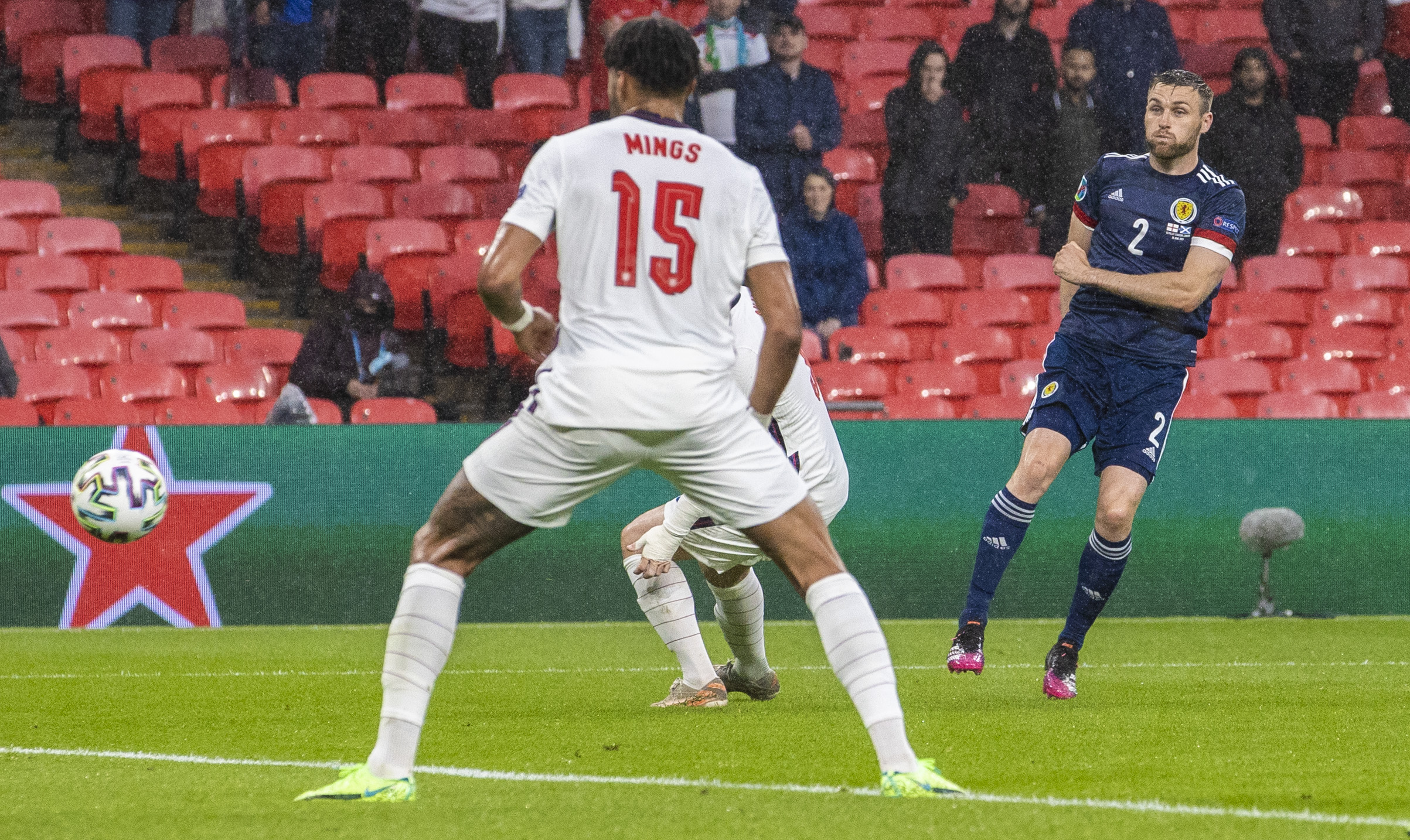 Stephen O'Donnell's shot nearly put the Scots ahead before half-time.