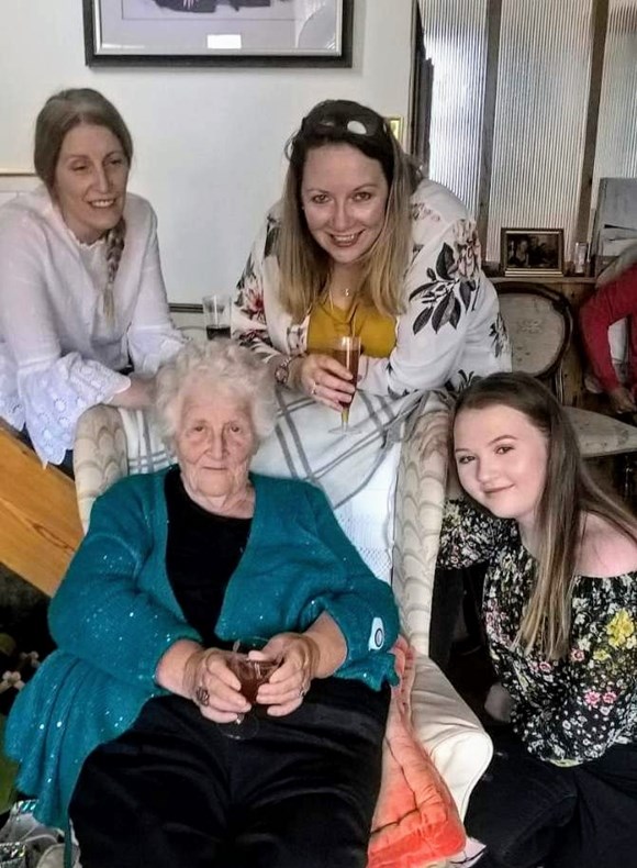 Crail resident Doreen Scott (89), her daughter Sarah Latto (49) and Sarah’s daughter Jasmine (15), all share a rare genetic marker that went undiagnosed until two separate accidents at home.