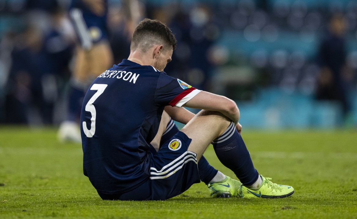 Liverpool defender and Scotland captain Andy Robertson has Covid
