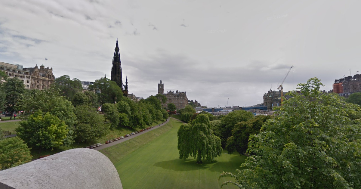 Teenager arrested after woman raped at Princes Street Gardens, Edinburgh