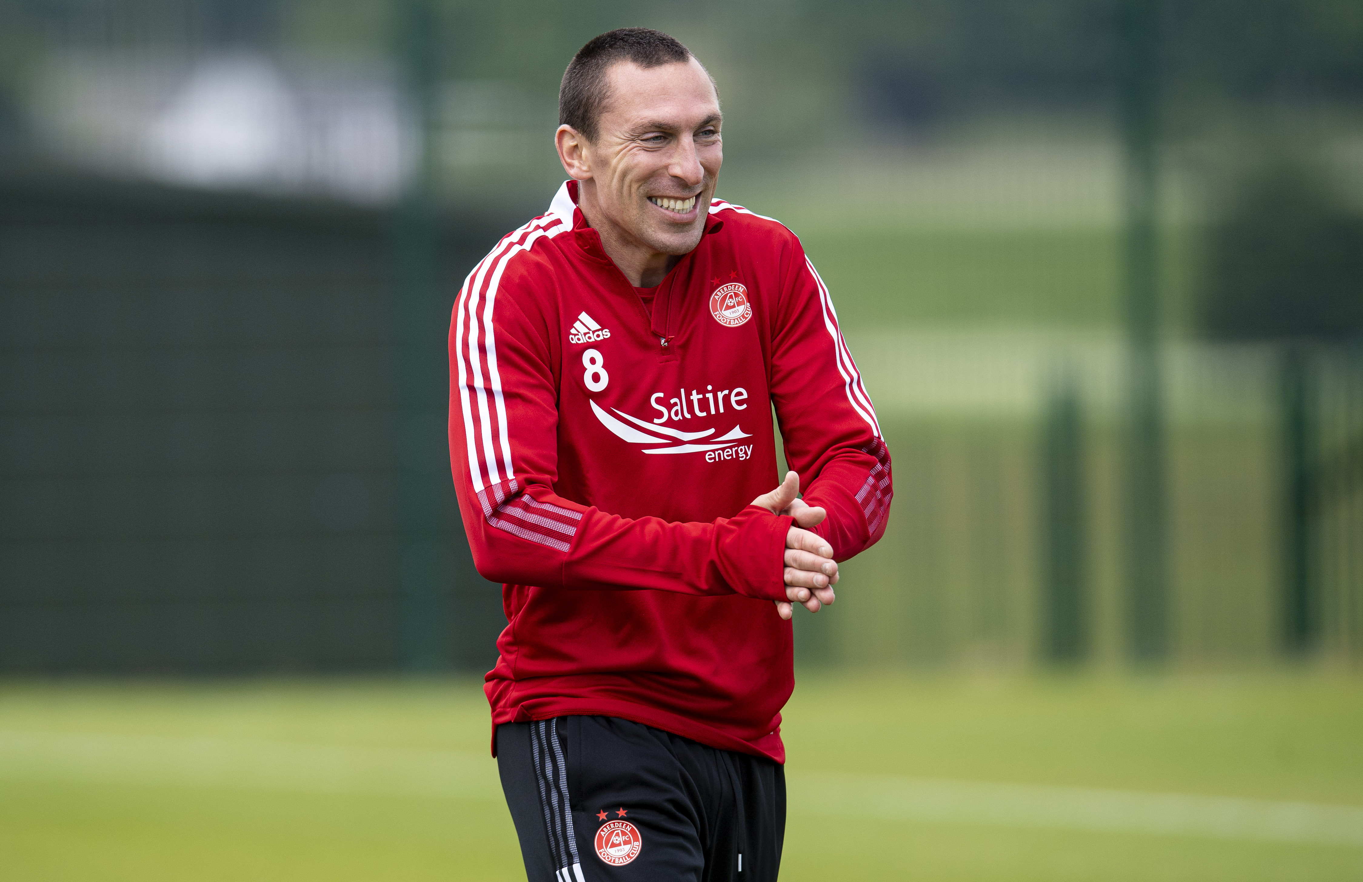 Scott Brown has opened a new chapter of his career at Aberdeen. (Photo by Ross MacDonald / SNS Group)