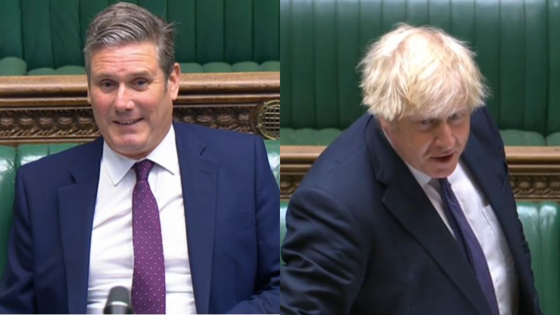 Starmer seemed impressive in his early exchanges with the PM.