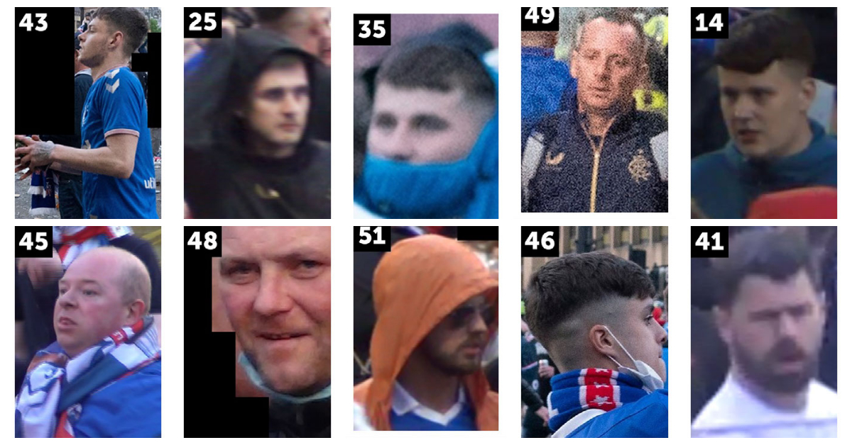 More images released in George Square Rangers party probe