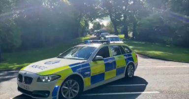 Hundreds of Scottish police officers leave in convoy for G7