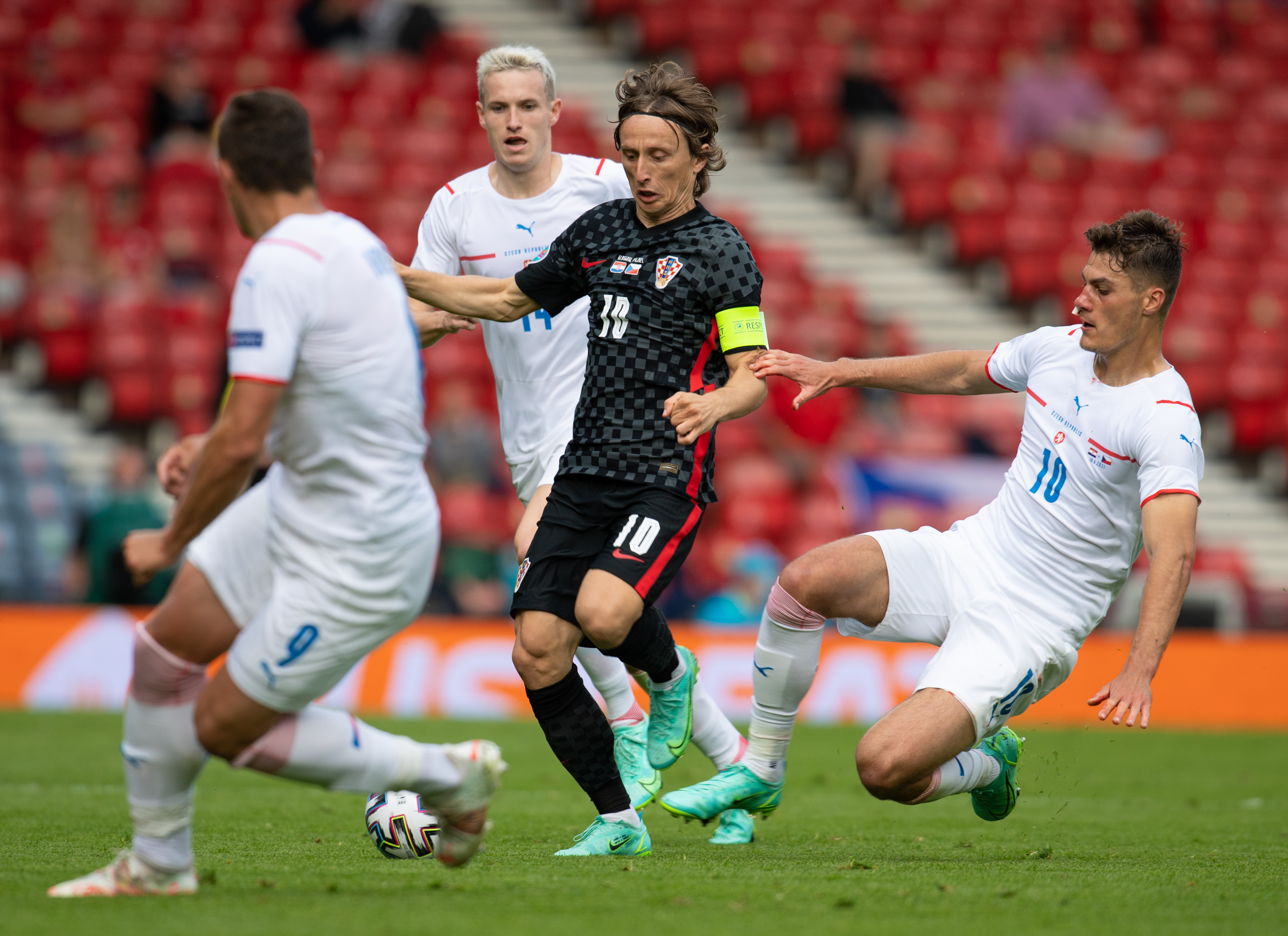 Luka Modric was named the world's best footballer in 2018.