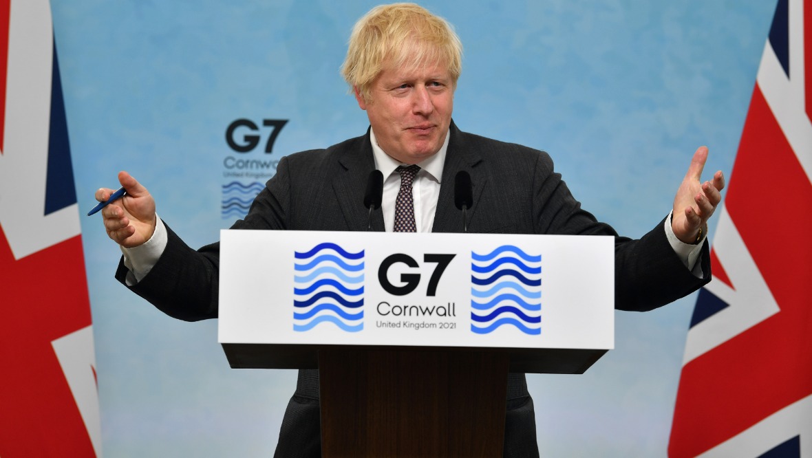 G7 summit closes with Johnson embroiled in Brexit row