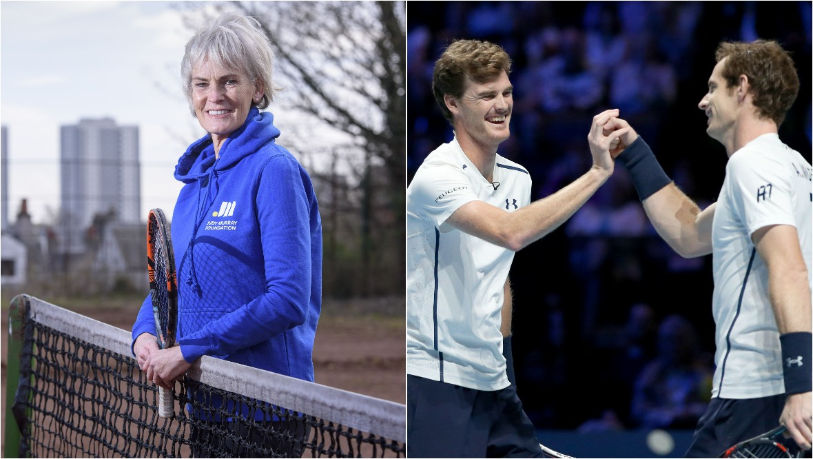 Judy Murray to ‘grow grassroots tennis as legacy for sons’
