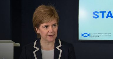 Sturgeon cautions Scotland after record high in Covid cases