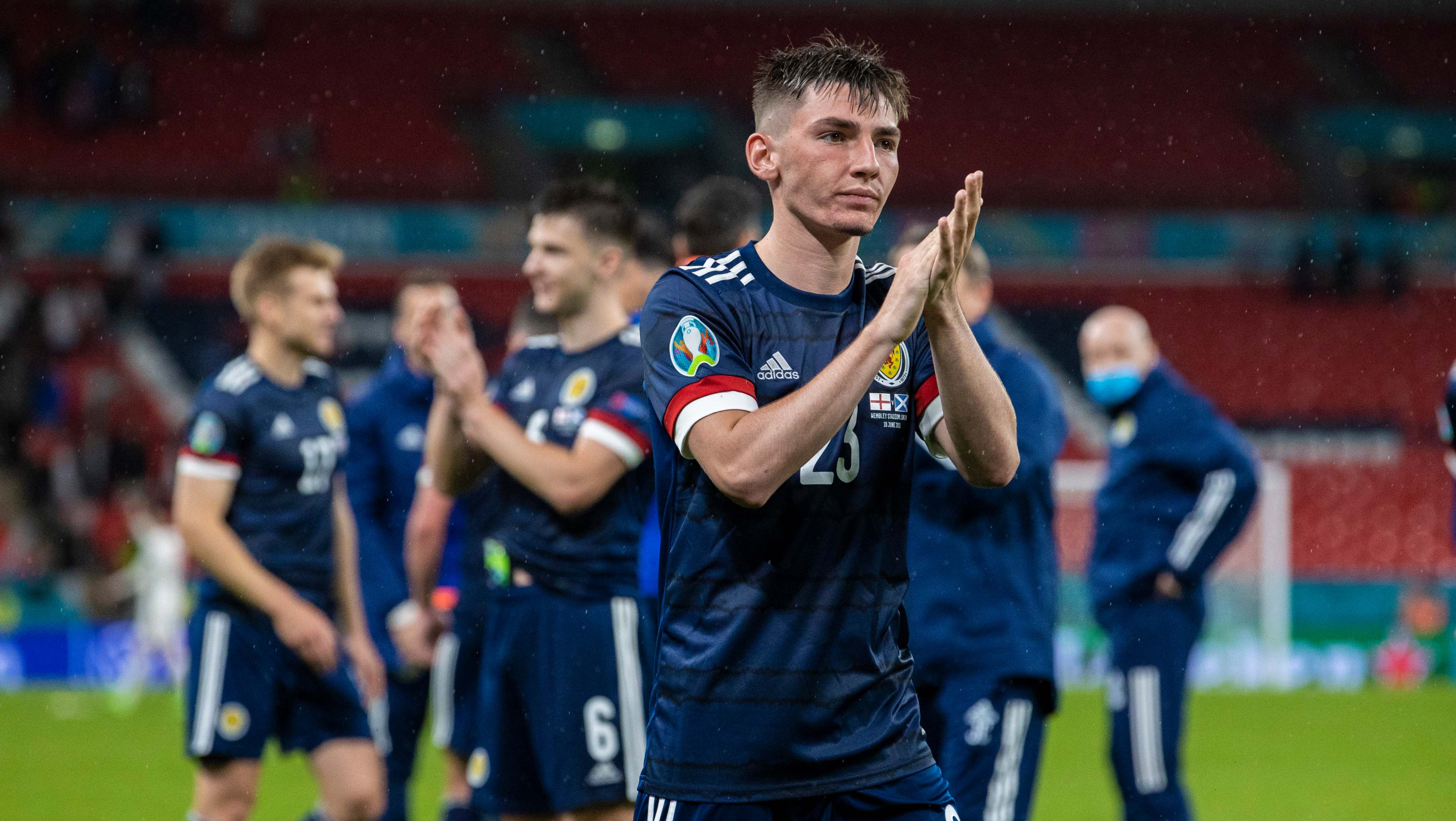 Billy Gilmour has earned rave reviews for his midfield performance.
