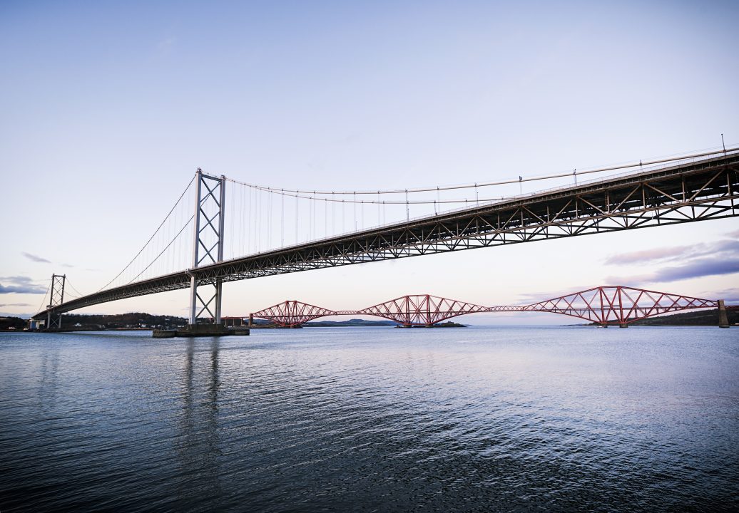 Gusts of wind ‘up to 50mph’ close bridges while weather conditions remain mild across Scotland