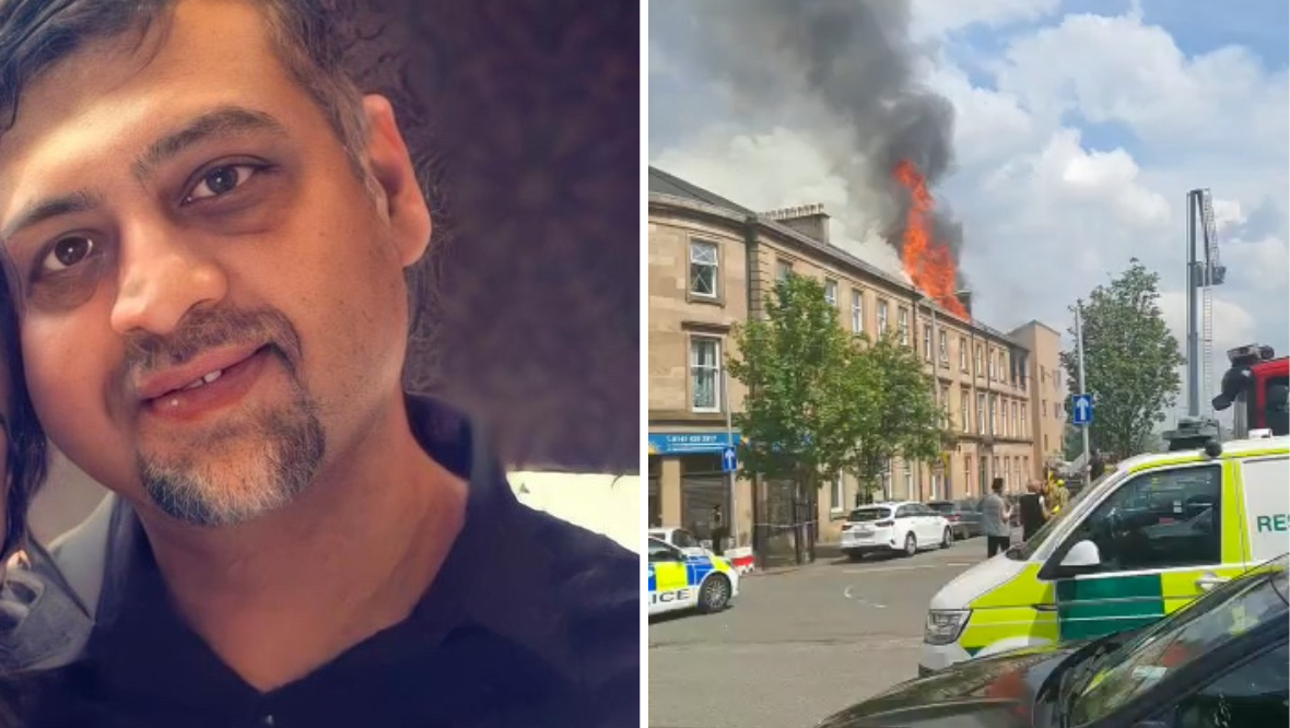 Man charged after victim of fatal fire in Glasgow flat named