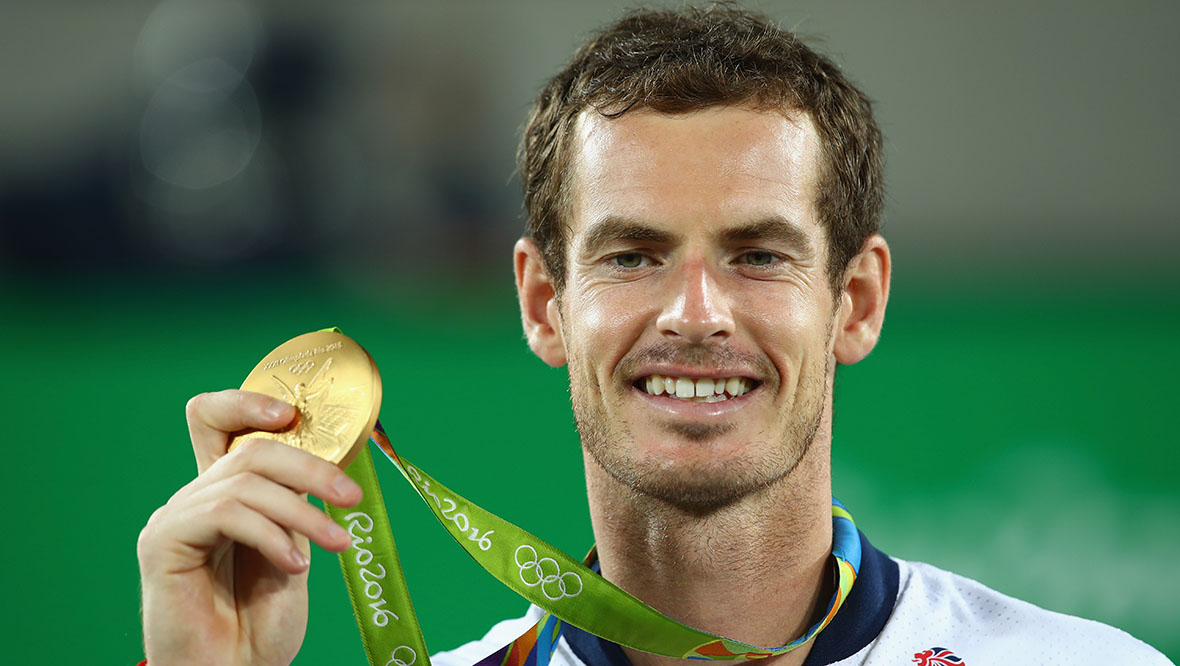 Andy Murray is going for a third gold medal at the Olympics later this month.