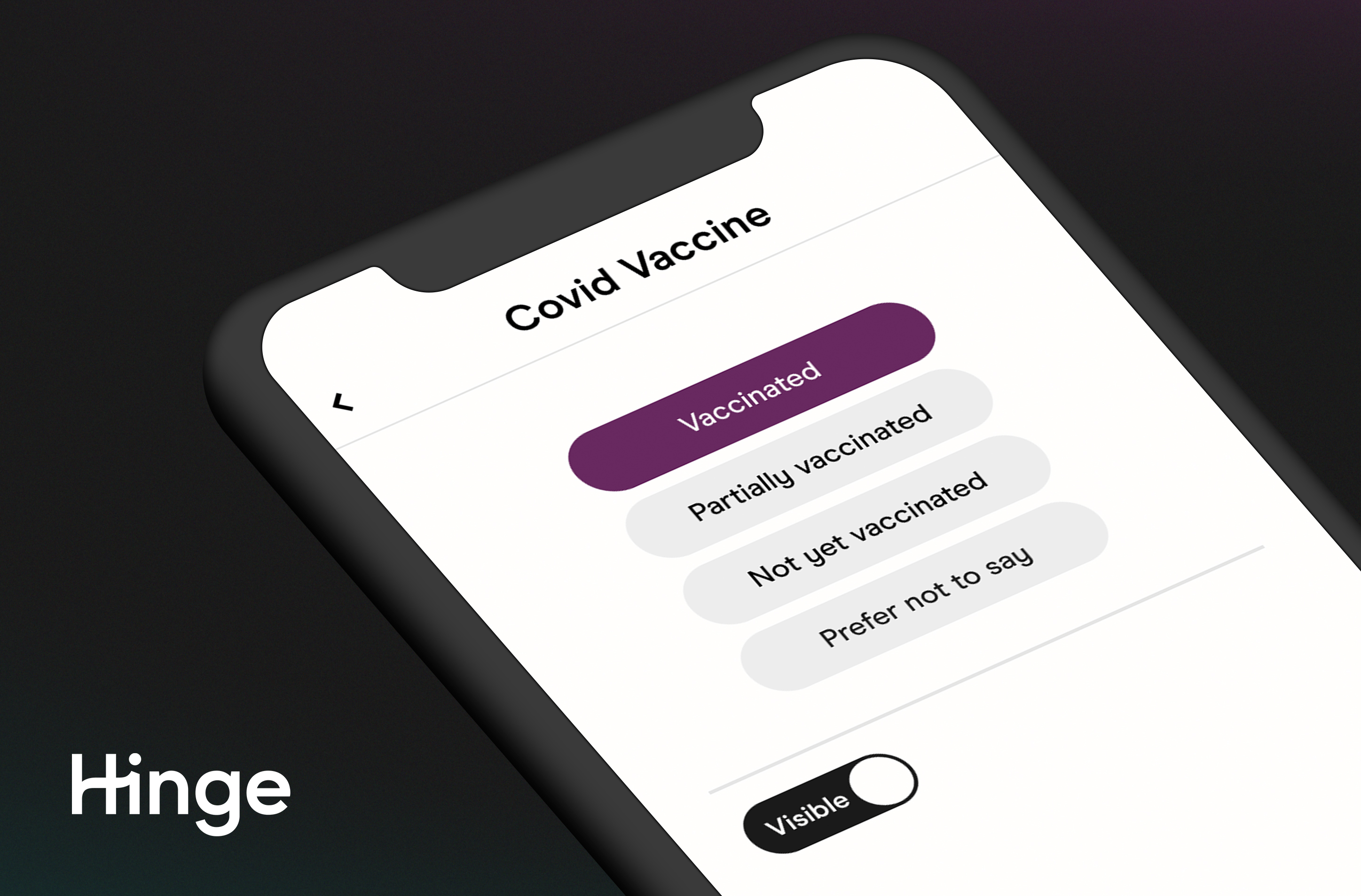 Hinge will give users who participate in their vaccination campaign a free “Rose,” which indicates to other users that they're excited to get to know them.