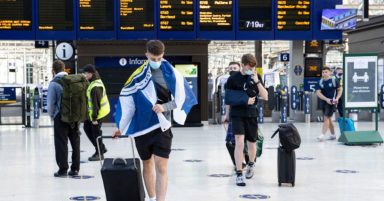 Scotland fans warned to plan ahead of ScotRail strike on Sunday