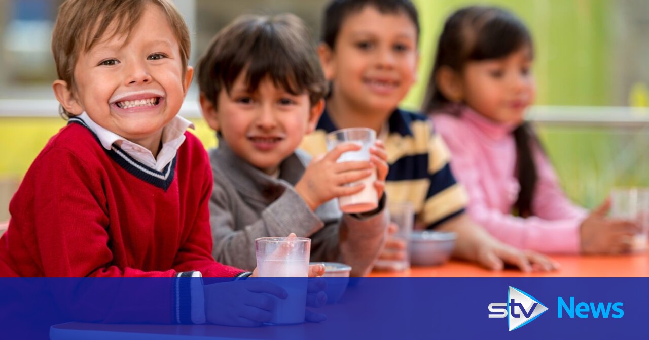 Milk and healthy snack scheme for preschool children launches STV News