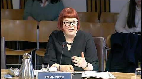 Emma Ritch, executive director of Engender, died suddenly on Friday.