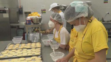 Kitchen preparing youngsters with support needs for work