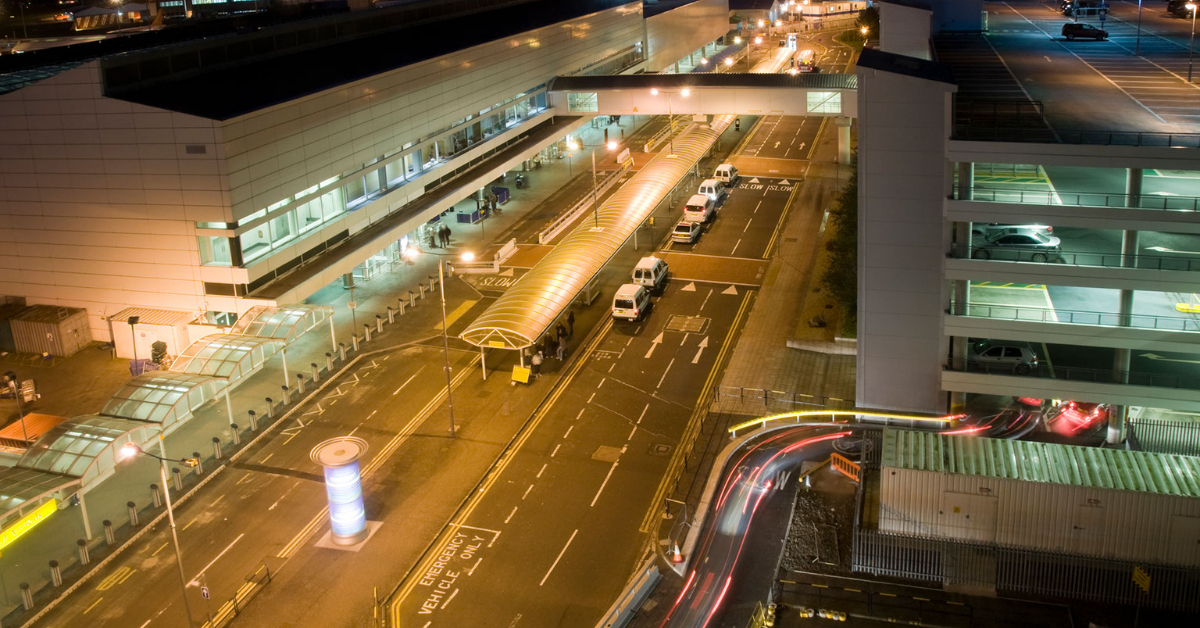 Driver ‘forces through’ Glasgow Airport barrier before car chase