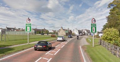Motorcyclist dies after collision on A96 closing road