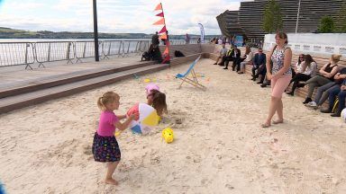 Waterfront Place: Dundee’s urban beach unveiled