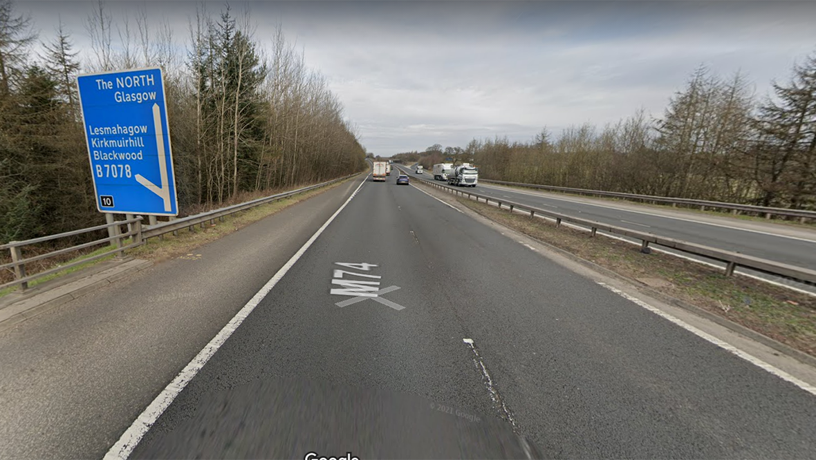 Motorcyclist killed in crash that closed stretch of motorway