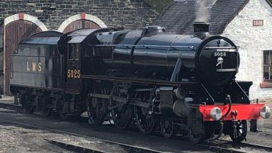 Historic steam train back on track after £500,000 revamp