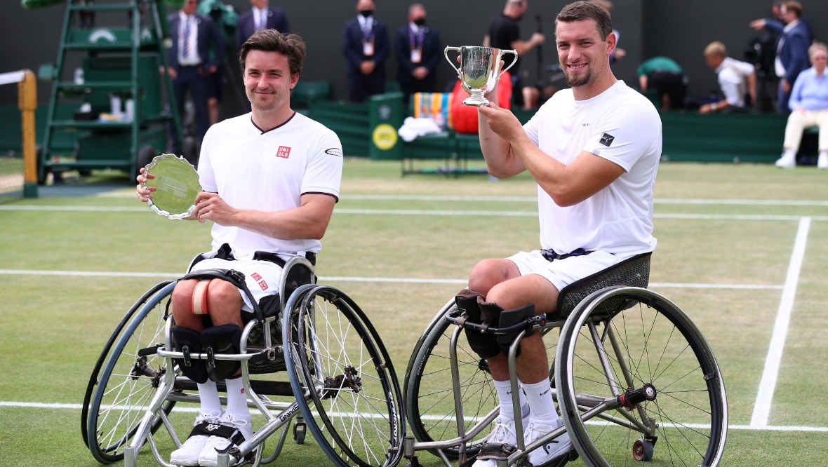 Scot Gordon Reid loses in Wimbledon wheelchair singles final