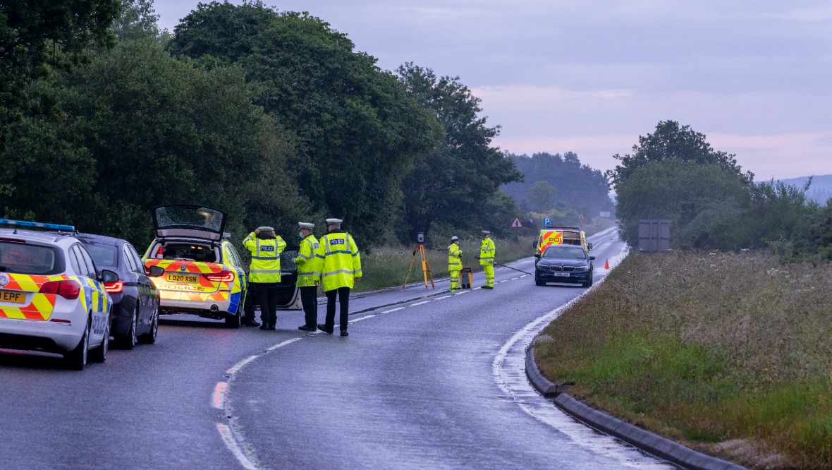 Road closed for six hours after woman killed in crash