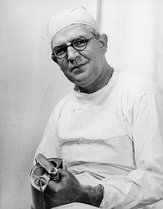 Sir Archibald McIndoe oversaw new techniques treating the wounded during the Second World War.