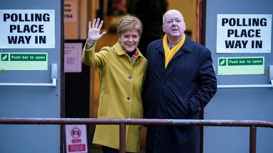 Nicola Sturgeon says husband Peter Murrell ‘right’ to stand down as SNP CEO over membership row