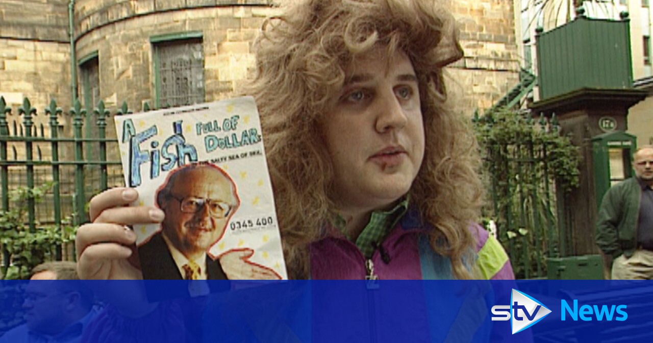 Peter Kay at the Edinburgh Fringe before he was famous