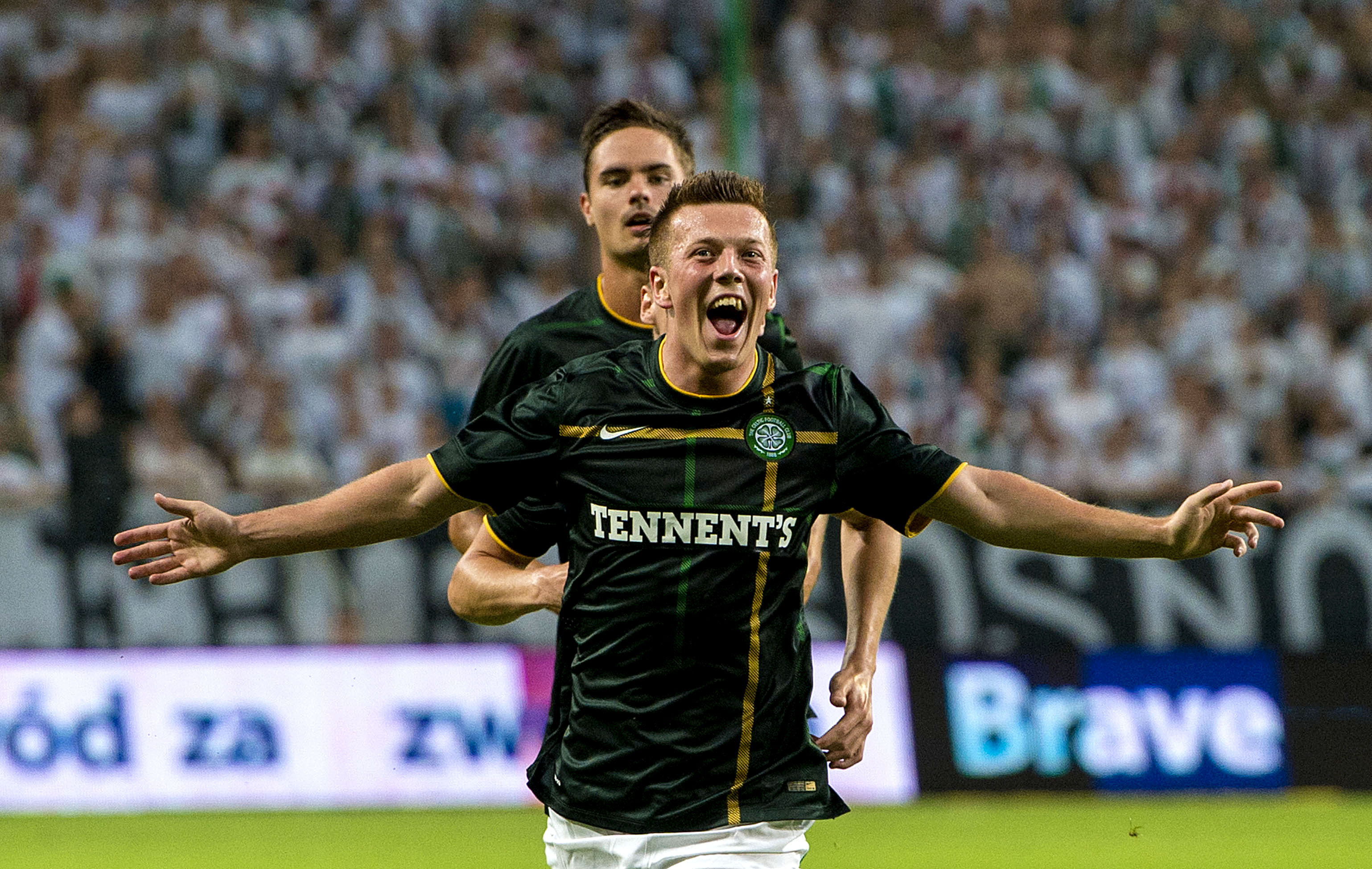 Callum McGregor scored the deciding goal eight minutes into the first leg. (Photo by SNS Group)