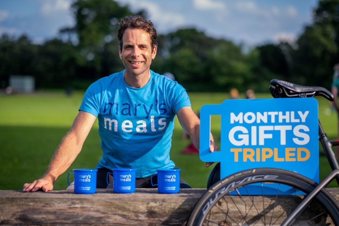 Cyclist Mark Beaumont backs charity’s triple giving campaign