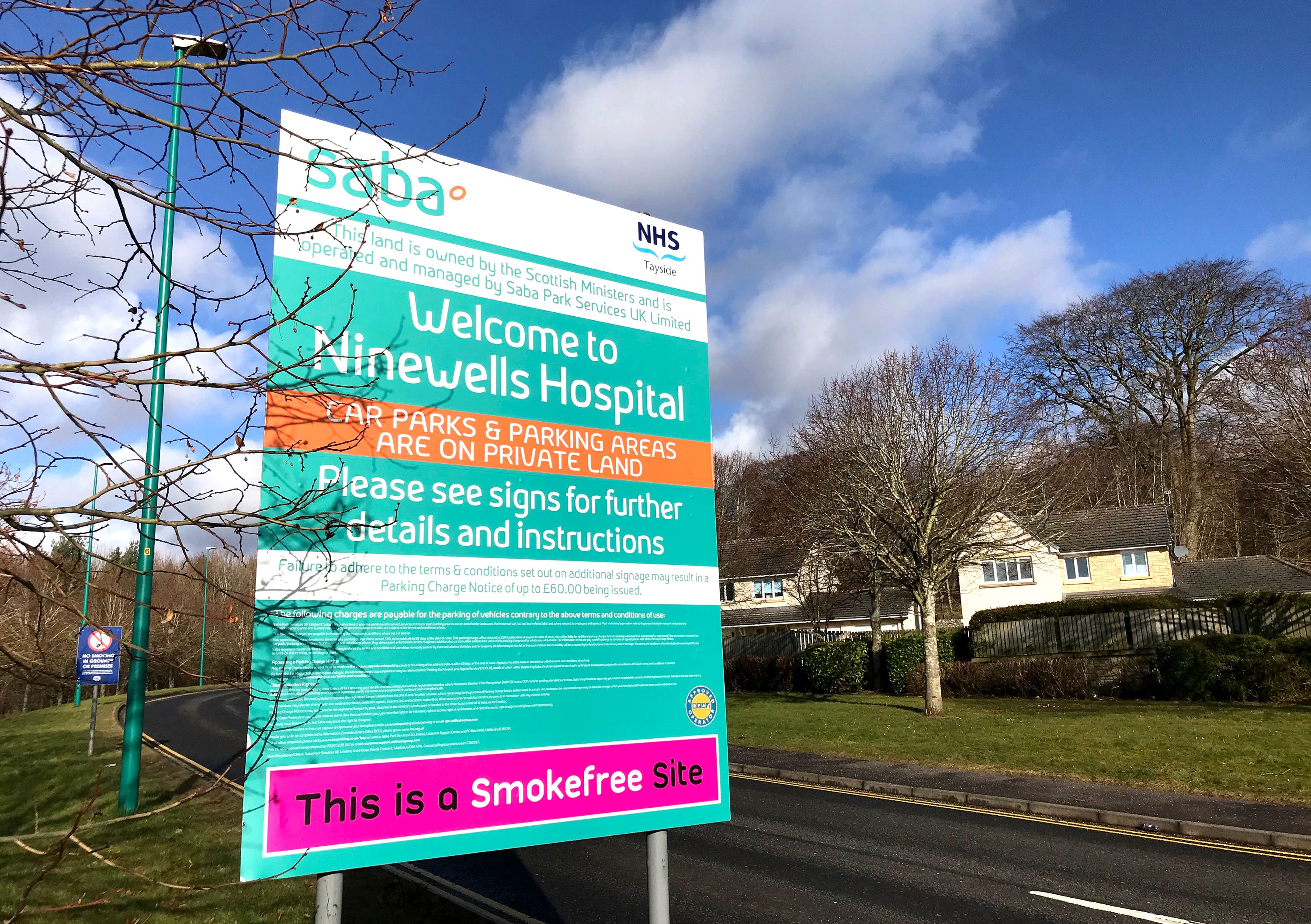 A 30-bed ward has been opened up for Covid patients at Ninewells Hospital in Dundee (PA)