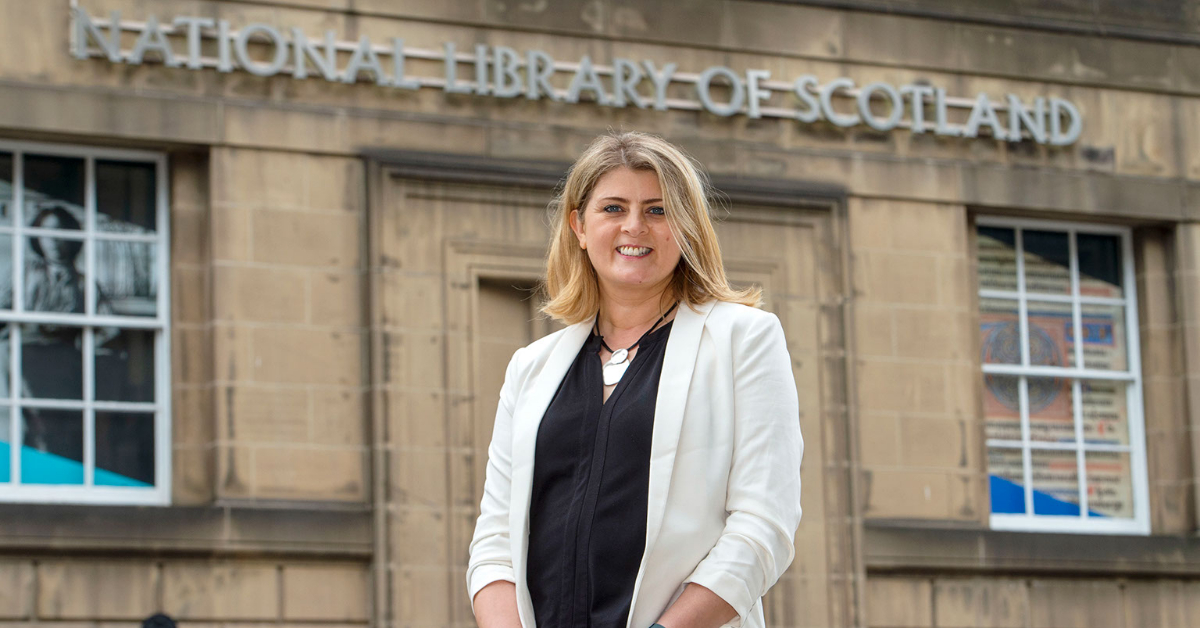 Scotland’s new librarian in charge of national ‘treasure trove’