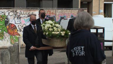 Community says final farewell to ‘murdered’ pensioner
