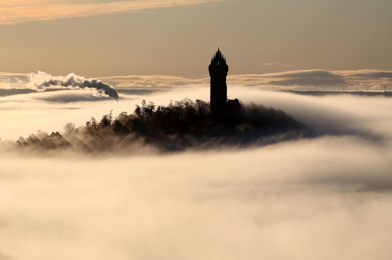 The National Wallace Monument in Stirling.