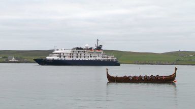 First cruise ship to visit Scotland since Covid arrives at port
