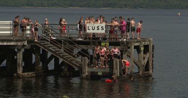 Sun and swimming as Scotland marks hottest day of the year