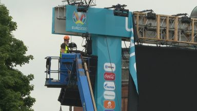 Euros fan zone dismantled after 31 days of football action