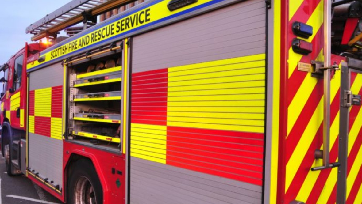 One person in hospital after fire breaks out at flat
