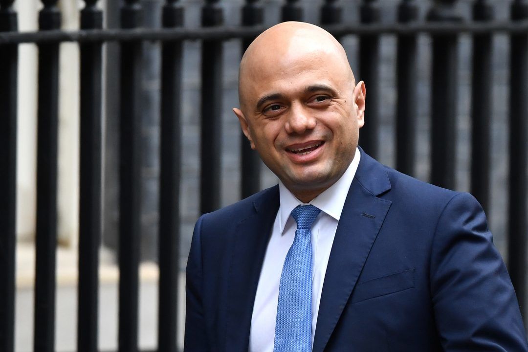 Sajid Javid self-isolating after testing positive for Covid-19