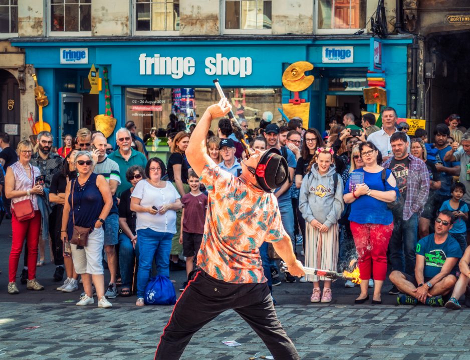 Masks, sanitiser and one-way systems at Edinburgh festivals
